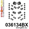 Strongflex Bmw Complete polyurethaan ophangrubberset – 036134BX ZWART