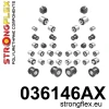Strongflex Bmw Complete ophangrubberset SPORT – 036146AX ZWART