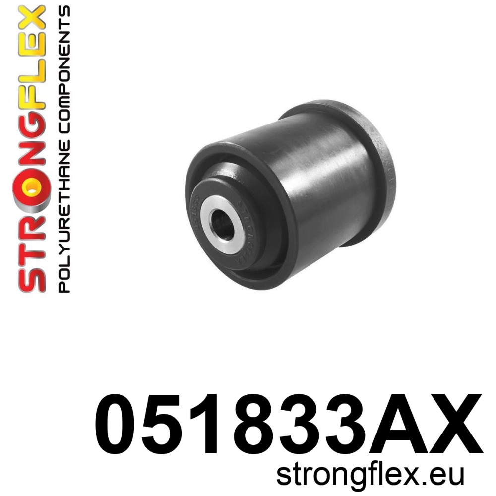Strongflex Citroën Achterste balk rubber SPORT – 051833AX ZWART