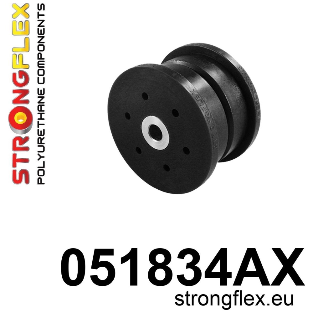 Strongflex Citroën Front lower engine mount 70mm SPORT – 051834AX ZWART