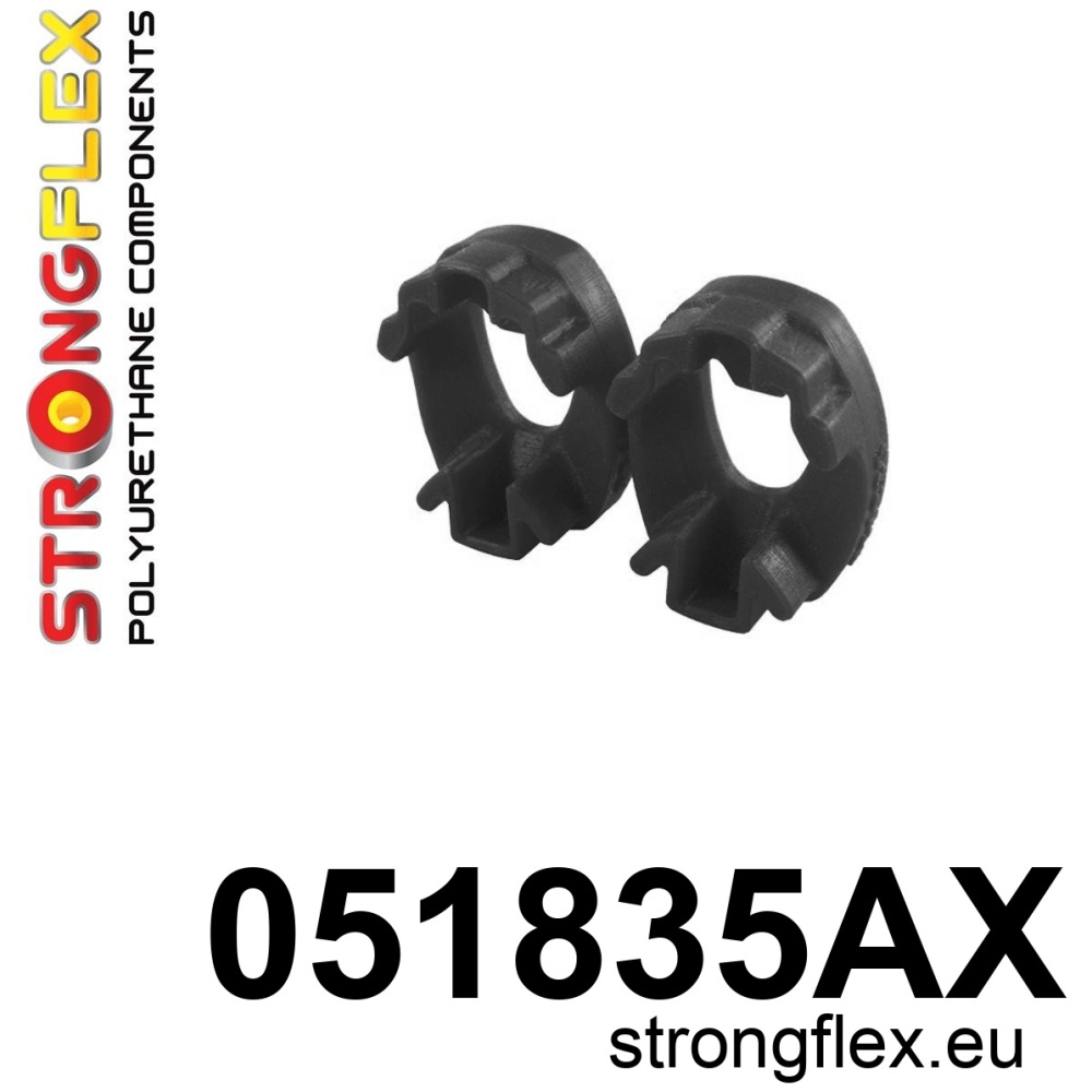 Strongflex Citroën Rear lower engine mount insert SPORT – 051835AX ZWART