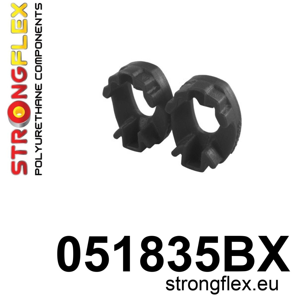 Strongflex Citroën Rear lower engine mount insert – 051835BX ZWART