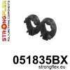 Strongflex Citroën Rear lower engine mount insert – 051835BX ZWART