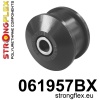 Strongflex Fiat Voorste draagarm – achterste rubber – 061957BX ZWART