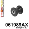 Strongflex Autobianchi Voorste draagarm rubber - binnenste SPORT – 061989AX ZWART