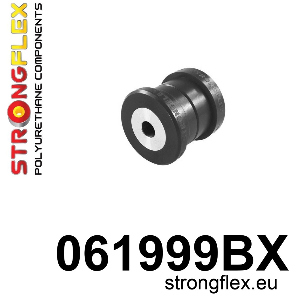 Strongflex Dodge Achterste differentieel steun – achterste rubber – 061999BX ZWART