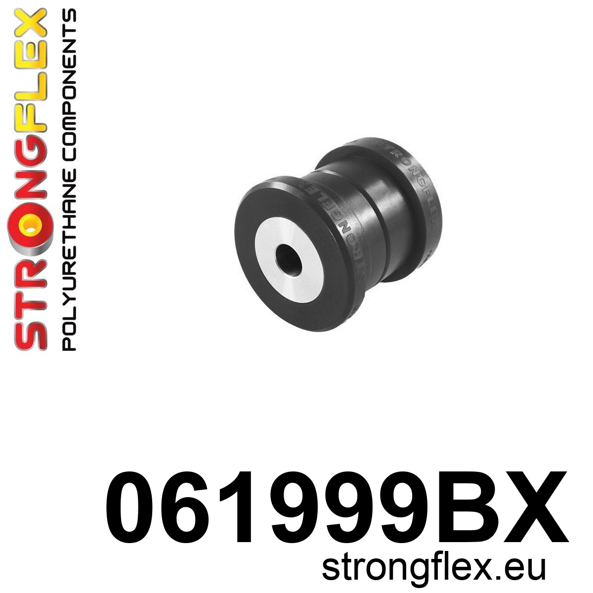Strongflex Dodge Achterste differentieel steun - achterste rubber – 061999BX ZWART 1 Strongflex Dodge Achterste differentieel steun - achterste rubber – 061999BX ZWART