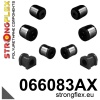 Strongflex Fiat Achterste ophangrubberset SPORT – 066083AX ZWART