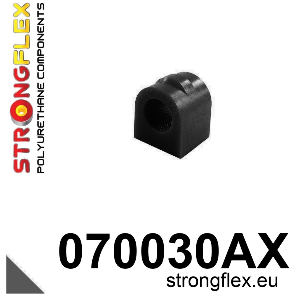Strongflex Ford Voorste stabilisatorrubber SPORT – 070030AX ZWART