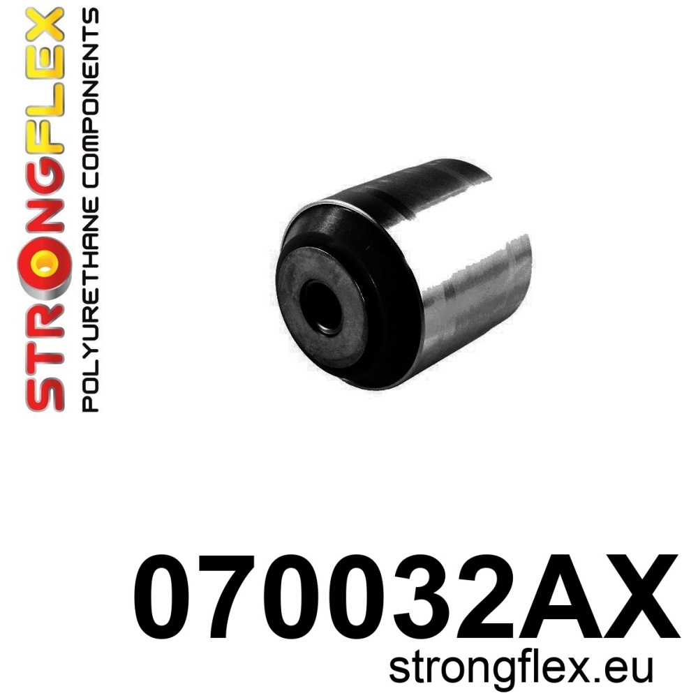 Strongflex Ford Vooras onderste draagarm rubber – voorste SPORT – 070032AX ZWART