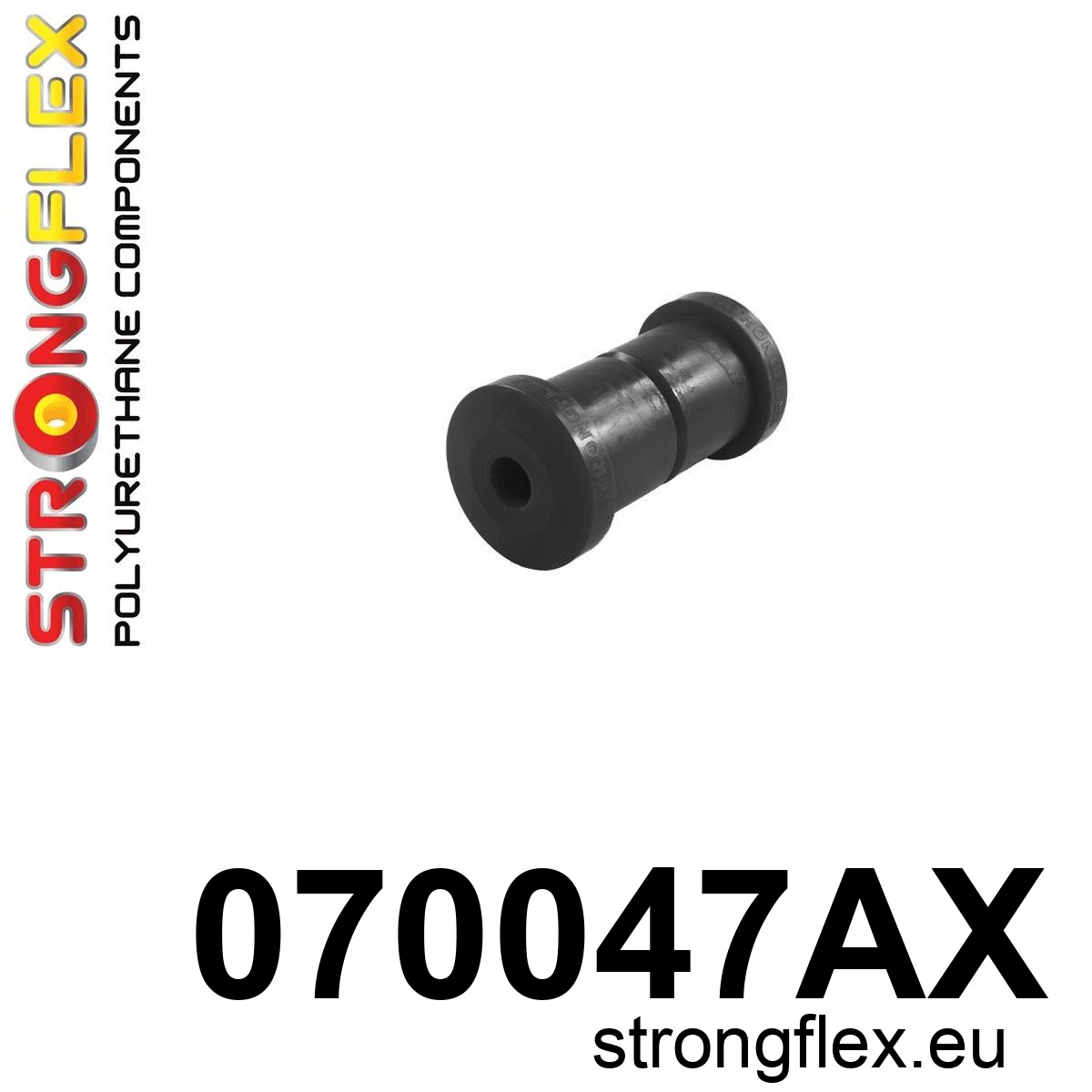 Strongflex Ford Shackle rubbering SPORT – 070047AX ZWART 1 Strongflex Ford Shackle rubbering SPORT – 070047AX ZWART