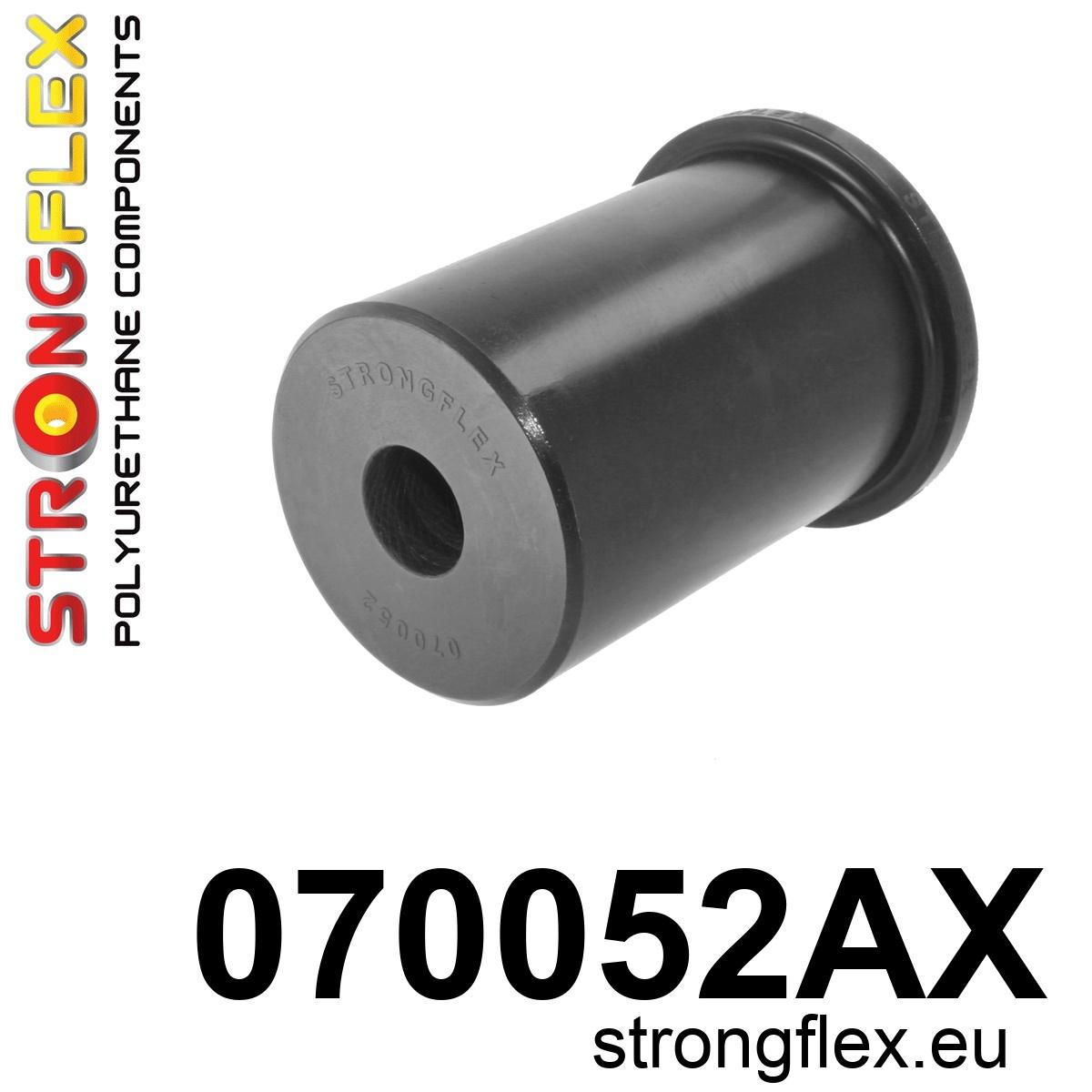 Strongflex Ford Voorste draagarm achterste rubber SPORT – 070052AX ZWART 1 Strongflex Ford Voorste draagarm achterste rubber SPORT – 070052AX ZWART