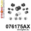 Strongflex Ford Achterste ophangrubberset SPORT – 076175AX ZWART