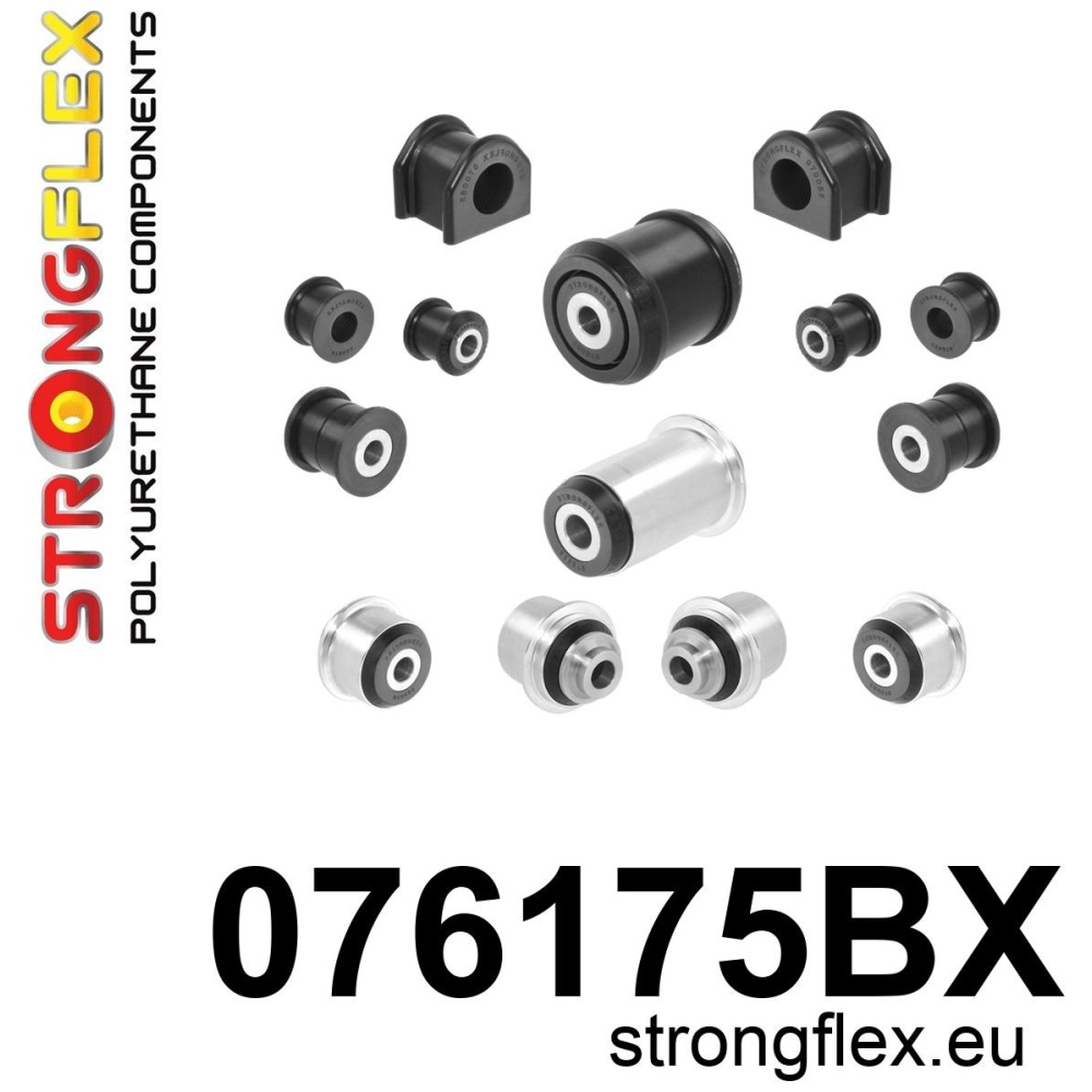Strongflex Ford Achterste ophangrubberset – 076175BX ZWART