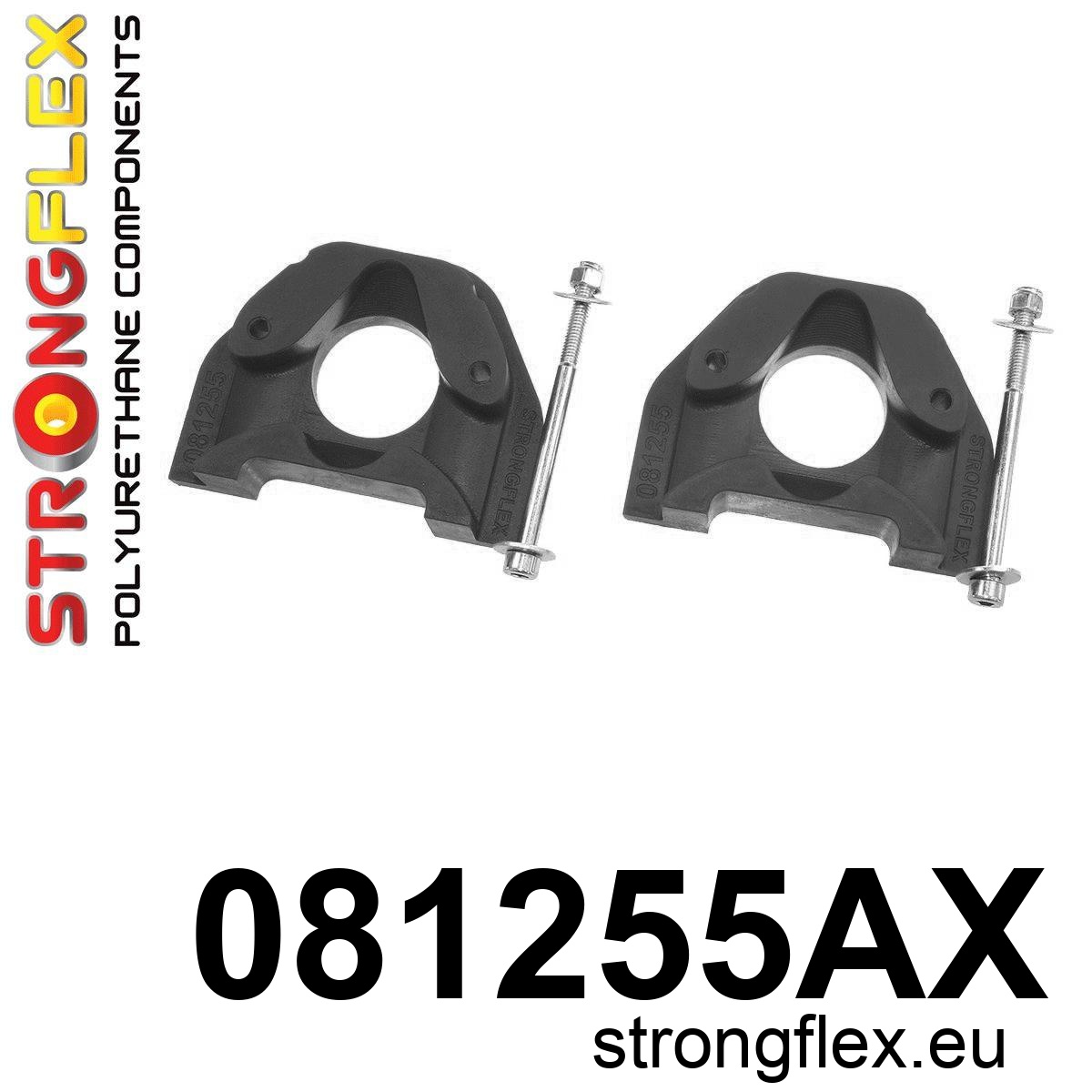 Strongflex Acura Engine right lower mount inserts SPORT – 081255AX ZWART 1 Strongflex Acura Engine right lower mount inserts SPORT – 081255AX ZWART