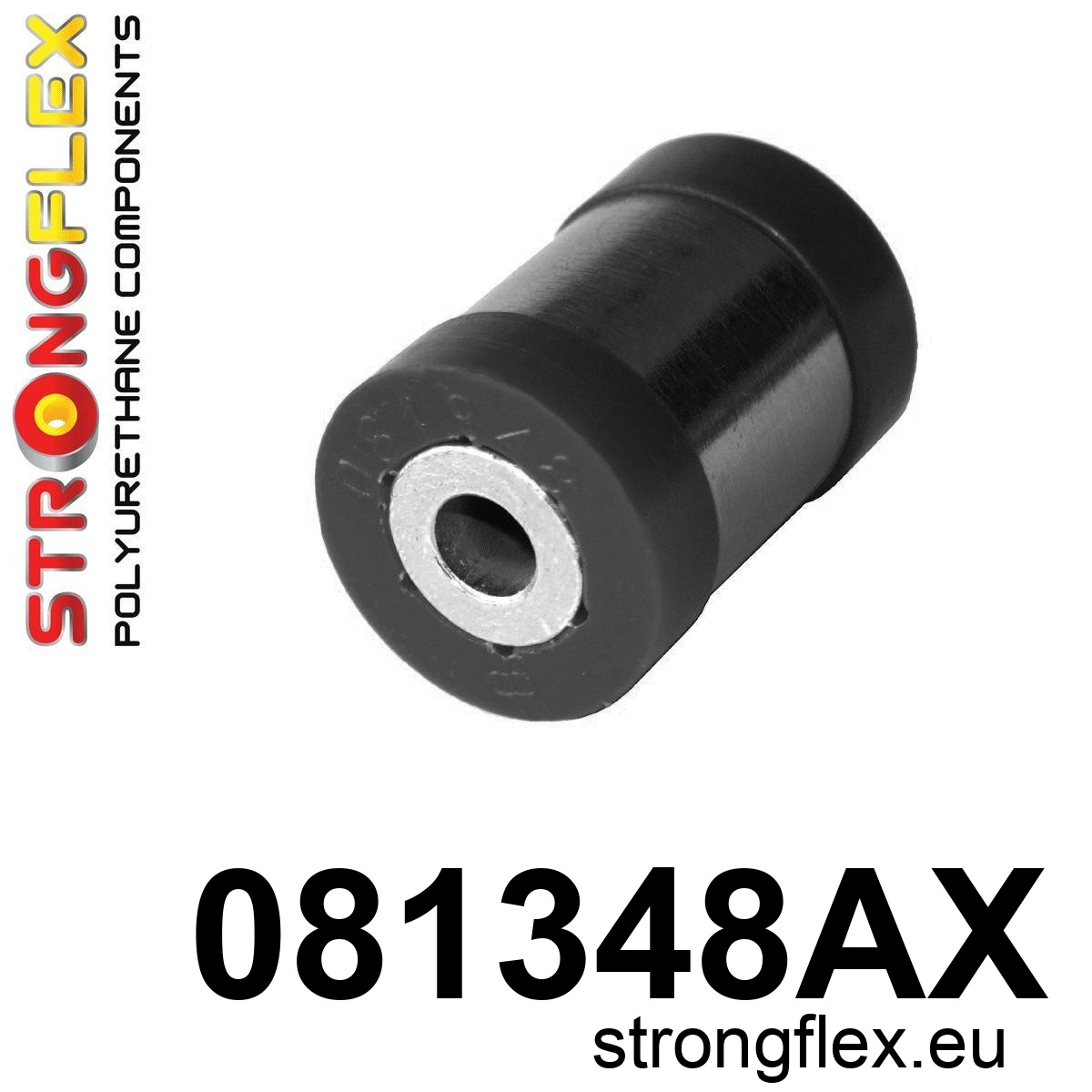 Strongflex Honda Vooras bovenste draagarm rubber SPORT – 081348AX ZWART 1 Strongflex Honda Vooras bovenste draagarm rubber SPORT – 081348AX ZWART