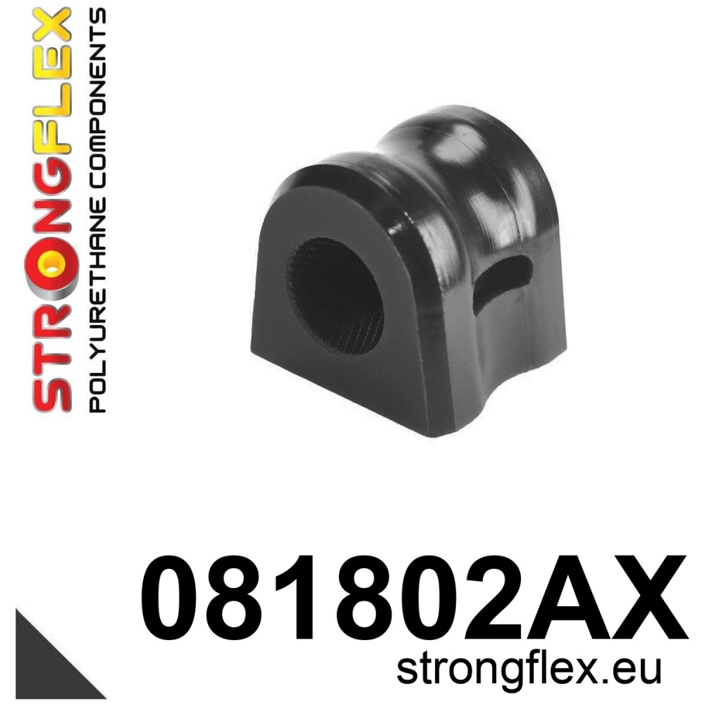 Strongflex Honda Silentbloc de barre stabilisatrice avant SPORT – 081802AX NOIR
