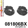 Strongflex Honda Engine mount insert – front – 081806BX ZWART