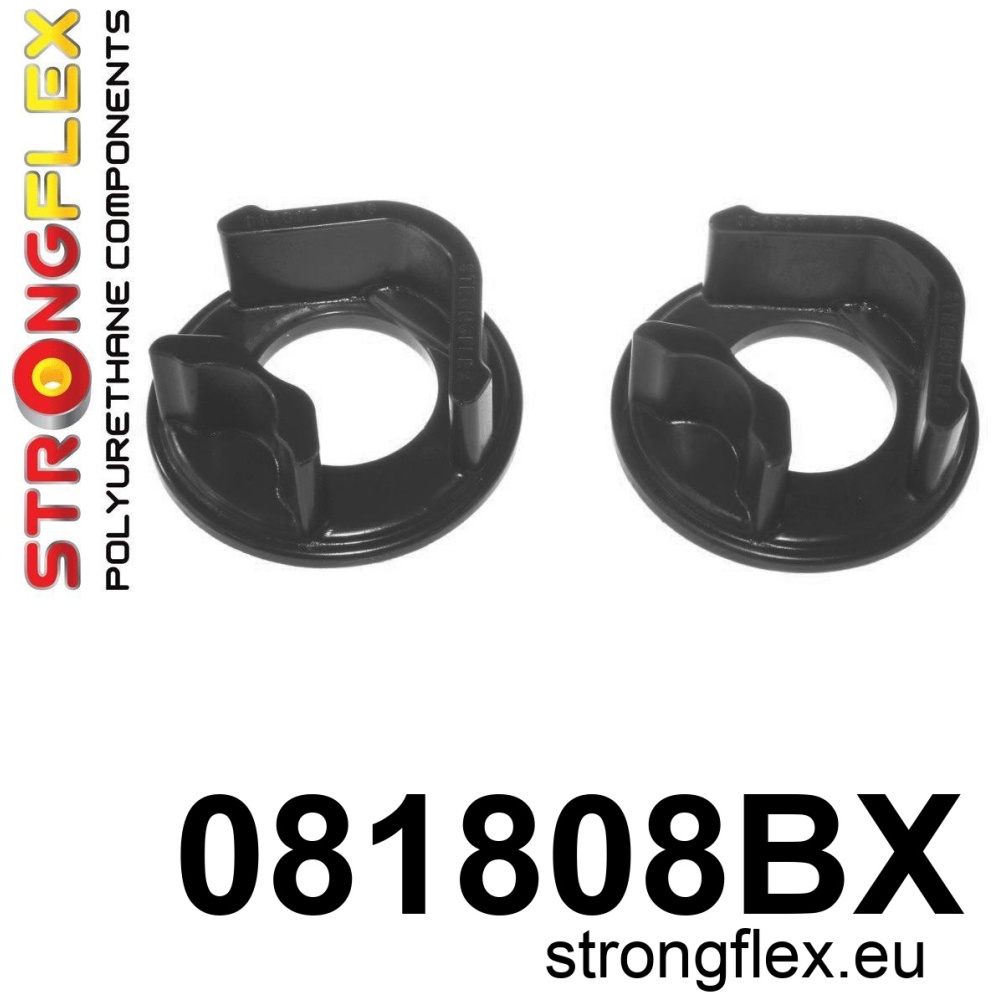 Strongflex Honda Engine mount insert – upper – 081808BX ZWART