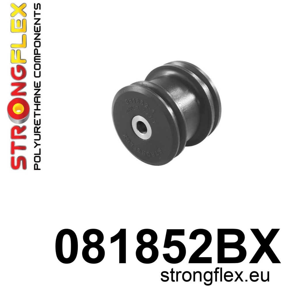 Strongflex Honda Achterste differentieel steun - voorste rubber – 081852BX ZWART