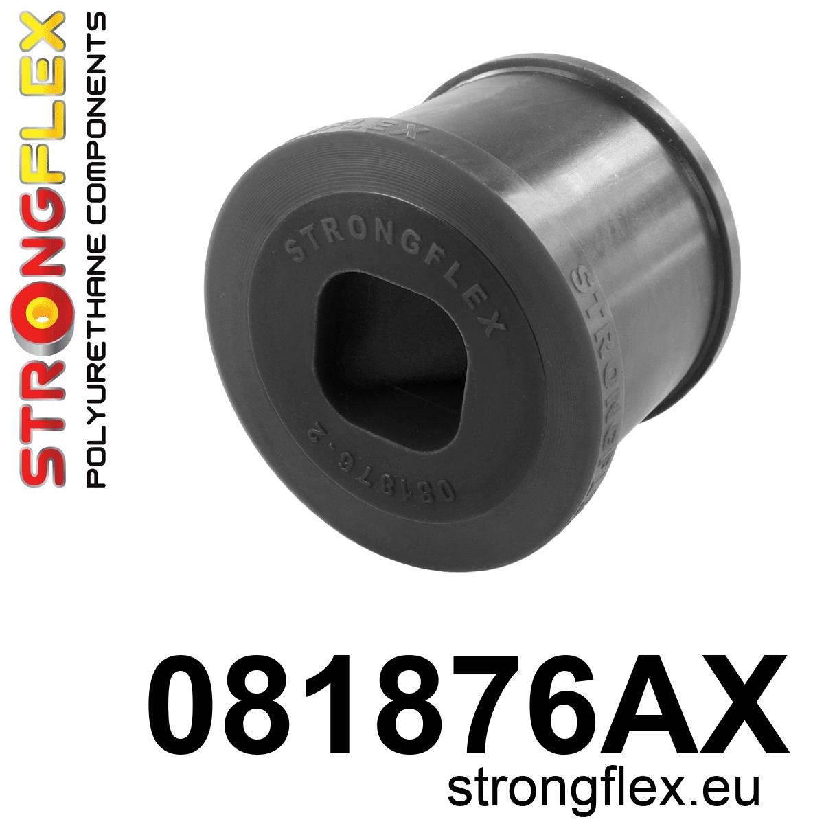 Strongflex Honda Voorste draagarm – achterste rubber SPORT – 081876AX ZWART 1 Strongflex Honda Voorste draagarm – achterste rubber SPORT – 081876AX ZWART