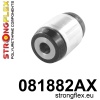 Strongflex Honda Achteras onderste draagarm – buitenste rubber SPORT – 081882AX ZWART