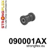 Strongflex Kia Vooras draagarm rubber voor SPORT – 090001AX ZWART