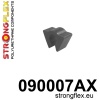 Strongflex Kia Achterste stabilisator rubber in balk SPORT – 090007AX ZWART