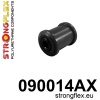 Strongflex Hyundai Achteras onderste draagarm - binnenste rubbering SPORT – 090014AX ZWART