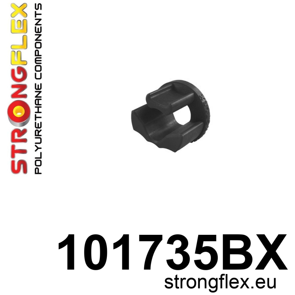 Strongflex Fiat Achterste differentieel rubber insert – 101735BX ZWART