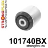 Strongflex Mazda Vooras onderste draagarm - achterste rubber – 101740BX ZWART