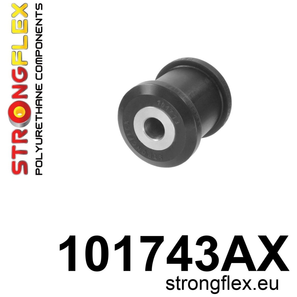 Strongflex Mazda Achterste spoorstelarm rubber SPORT – 101743AX ZWART