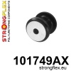 Strongflex Mazda Achterste subframe - voorste rubber SPORT – 101749AX ZWART