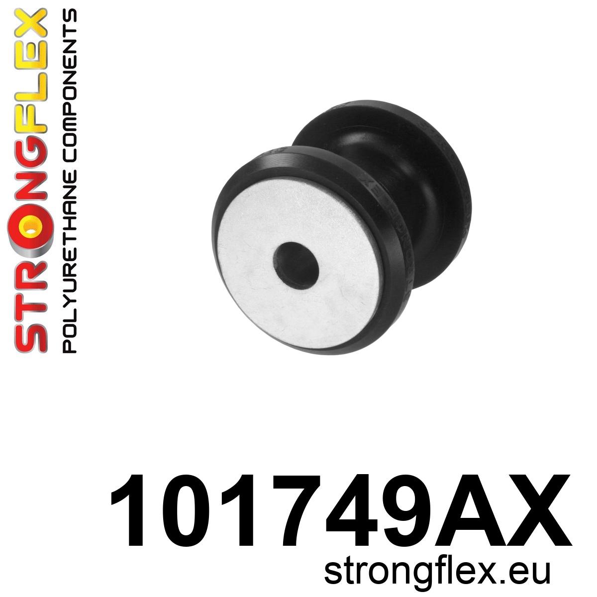 Strongflex Mazda Achterste subframe - voorste rubber SPORT – 101749AX ZWART 1 Strongflex Mazda Achterste subframe - voorste rubber SPORT – 101749AX ZWART