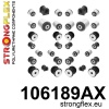 Strongflex Mazda Complete ophangrubberset SPORT – 106189AX ZWART