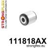 Strongflex Mercedes Achterste draagarm - binnenste rubber SPORT – 111818AX ZWART
