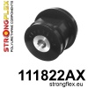 Strongflex Mercedes Achterste subframe - voorste rubber SPORT – 111822AX ZWART
