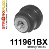 Strongflex Mercedes Achterste subframe - voorste rubber – 111961BX ZWART