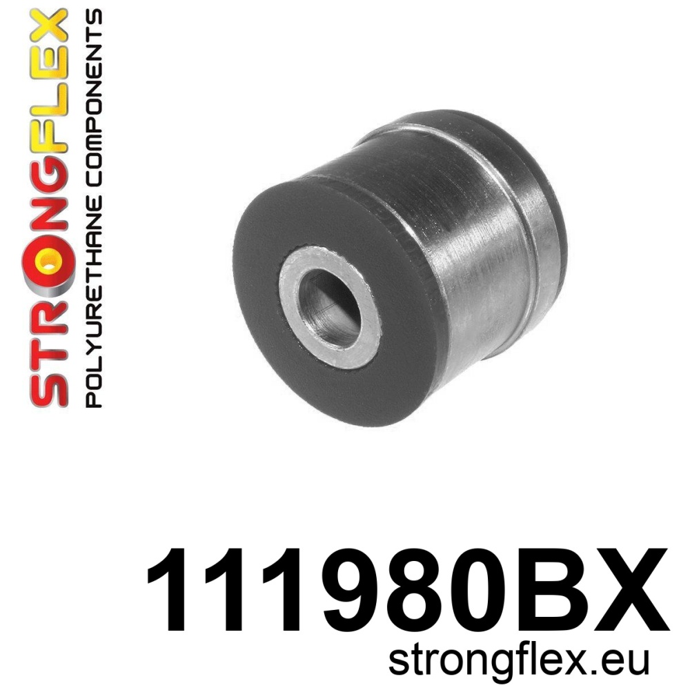 Strongflex Mercedes Achterste draagarm – buitenste rubber – 111980BX ZWART