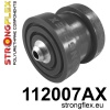 Strongflex Mercedes Achterste crossmember – achterste rubber SPORT – 112007AX ZWART