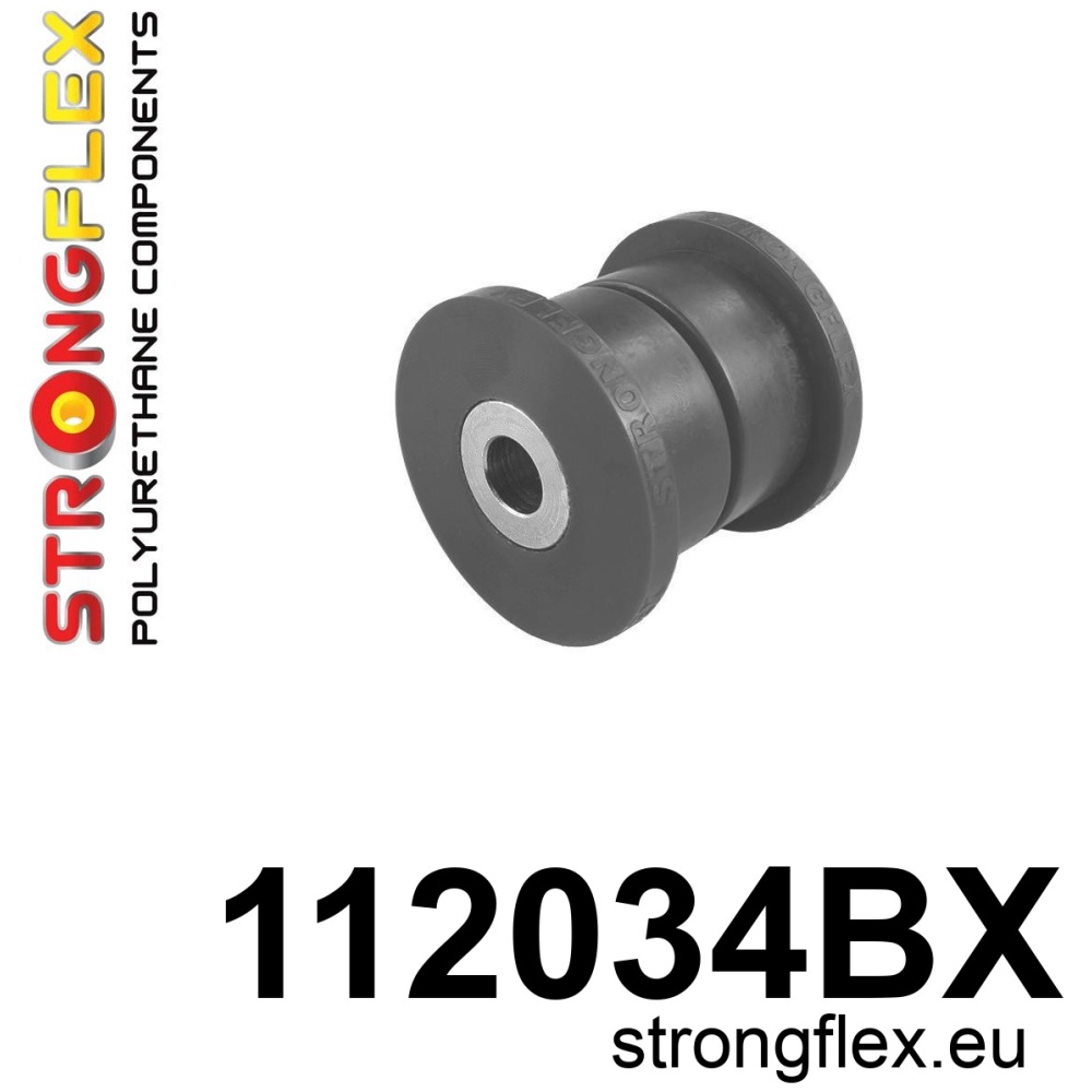 Strongflex Mercedes Achterste differentieel – voorste rubber – 112034BX ZWART