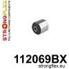 Strongflex Mercedes Voorste differentieel rubbering – right – 112069BX ZWART