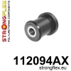 Strongflex Mercedes Achterste draagarm rubber SPORT – 112094AX ZWART