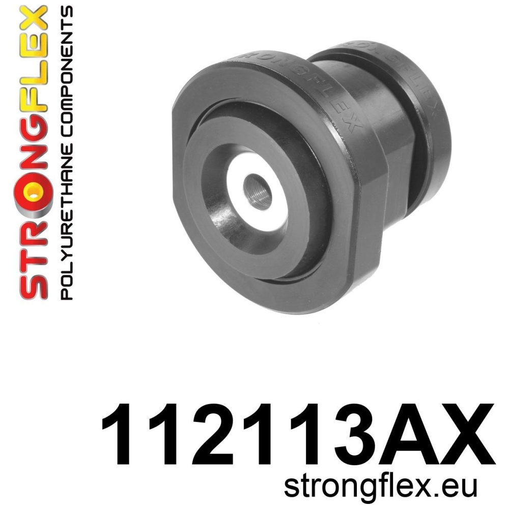 Strongflex Mercedes Achterste balk rubber SPORT – 112113AX ZWART