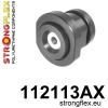 Strongflex Mercedes Achterste balk rubber SPORT – 112113AX ZWART