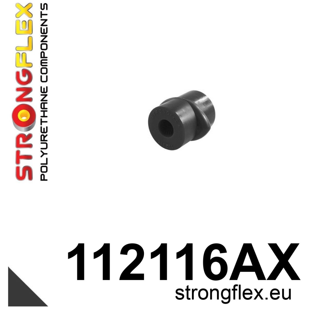 Strongflex Mercedes Achterste stabilisator rubber SPORT – 112116AX ZWART