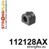 Strongflex Mercedes Achterste stabilisator rubber SPORT – 112128AX ZWART