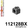 Strongflex Mercedes Achterste stabilisator rubber – 112128BX ZWART