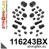 Strongflex Mercedes Complete ophangrubberset – 116243BX ZWART