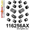 Strongflex Mercedes Achterste ophangrubberset SPORT – 116256AX ZWART